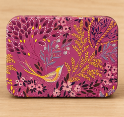 Cajas metálicas de Sara Miller London | 8 diseños ilustrados | Red Aracne