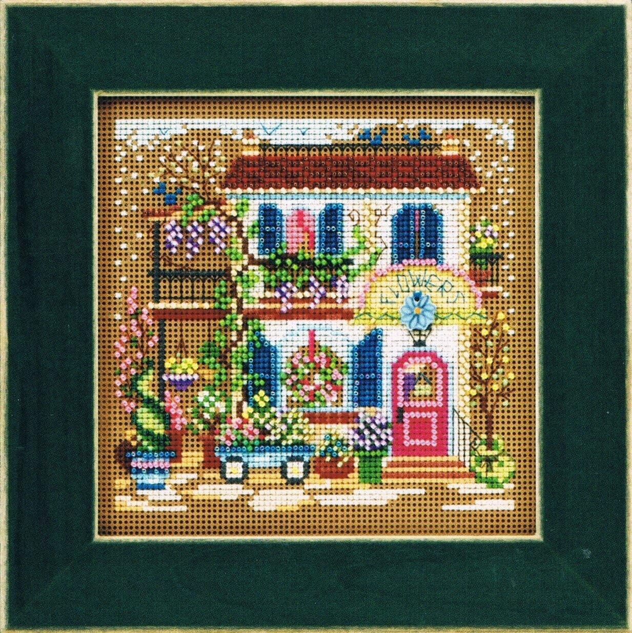 Kit de punto de cruz Flower Shoppe de Mill Hill