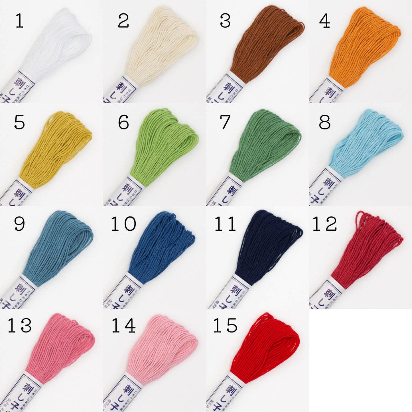 Olympus, hilo para Sashiko 20m en madejas