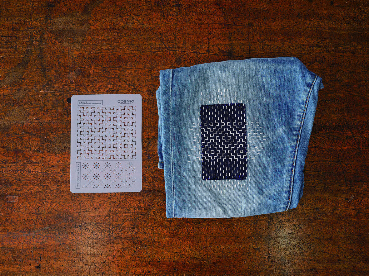 Plantillas patrones tradicionales de Sashiko de Cosmo - Varios diseños disponibles